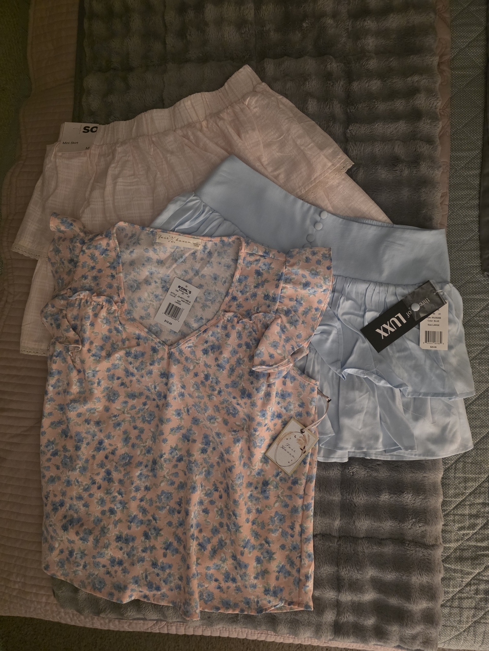 🎀💠💙2  Mini-Skirts with Fair Haven Top - Bundle 🎀💠💙